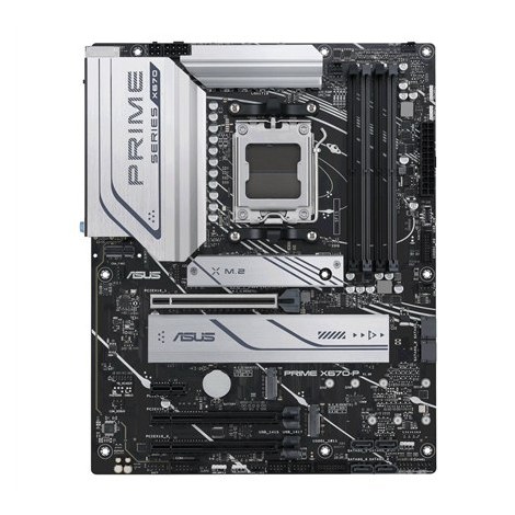 Asus | PRIME X670-P | Processor family AMD | Processor socket AM5 | DDR5 DIMM | Memory slots 4 | Supported hard disk drive inte